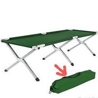 Lettino Campeggio in alluminio ancora imballato