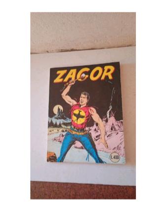 ZAGOR SCRITTA  ROSSA  PRIMISSIMI NUMERI OTTIMI