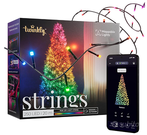 Twinkly Strings 250LED RGB 20m - Luci Smart Gen II
