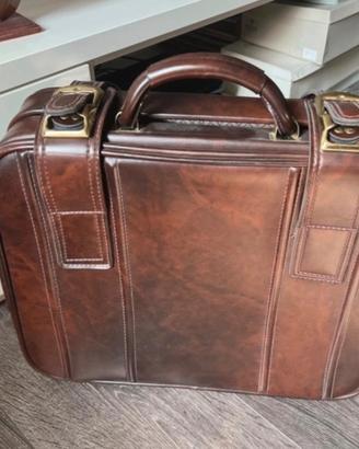 Valigia vintage in pelle