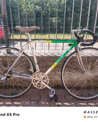bicicletta da corsa borga anni 80 , telaio colombi