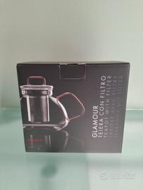 Teiera con filtro Bugatti