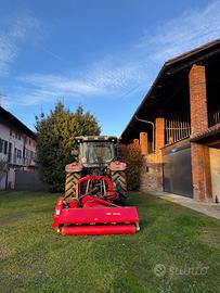 Pulizia terreni con trincia