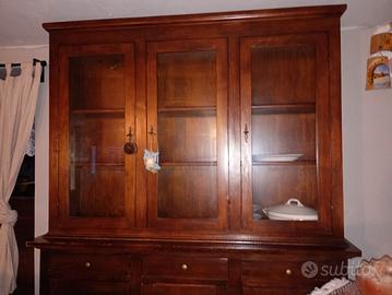 vetrina stile arte povera 