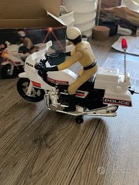 Moto Polizia Vintage Highway Patrol con scatola