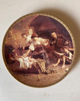 Piatto decirativo musica in famiglia della Bradex