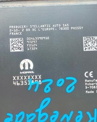 Batteria Jeep Renegade Fiat 500x 1.5 b 46351898