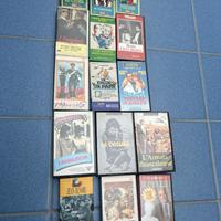 VHS  Collezione film Italiani 15x