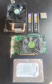 Bundle AM2+ CPU, Dissipatore, RAM, VGA, Hard disk