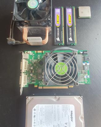 Bundle AM2+ CPU, Dissipatore, RAM, VGA, Hard disk