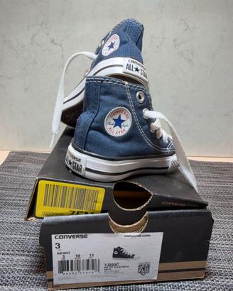 👟 Converse All Star Bambino – Blu – Numero 19