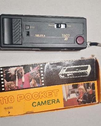 Fotocamera Vintage Skina T602 AF 110 Pocket Camera