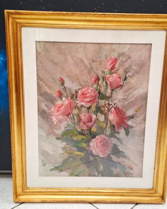 Quadro "Rose" di Aldo Parmigiani