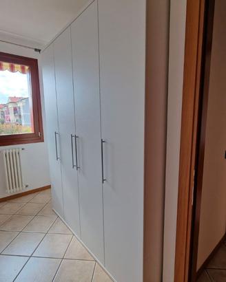 Armadio bianco 4 ante