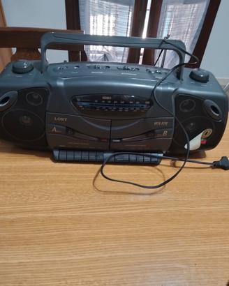 radio cassetta
