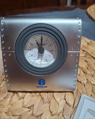 Orologio da tavolo logo trattori New holland 
