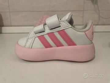 Scarpe adidas - bianche e rosa nuove