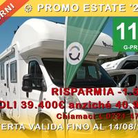 CAMPER BENIMAR DUCATO MANSARDATO 6 POSTI GARAGE CL