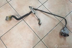 Impianto frenante posteriore Honda Transalp 650