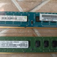 RAM DDR3 PC 1600 PC desktop 8gb