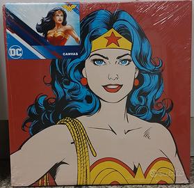 WONDER WOMAN CANVAS ORIGINALE LICENZA DC COMIC'S 