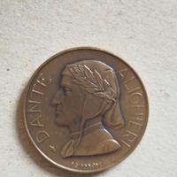 Medaglia 1965 - 7° centenario di Dante Alighieri