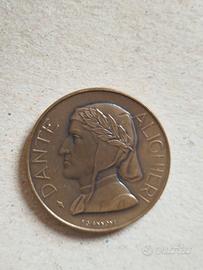Medaglia 1965 - 7° centenario di Dante Alighieri