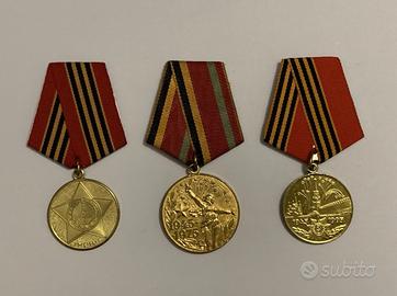 Lotto medaglie militari urss e russia