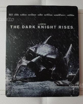 Batman the dark knight rises steelbook blu ray