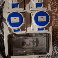 QUADRO ELETTRICO ASC da cantiere + 4 prese