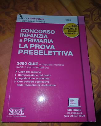 Manuale Simone prova preselettiva quiz