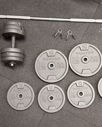Kit Palestra Domyos con manubri