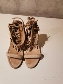 scarpe estive con frange D&G