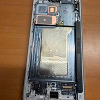 Display per s25 ultra  silver  vetro rotto