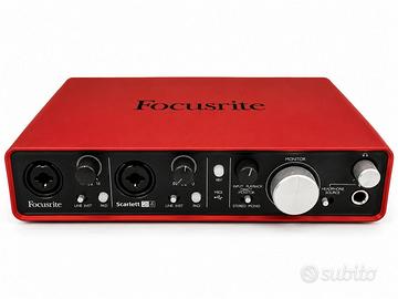 Scheda Audio Focusrite Scarlett 2i4 1 Gen USB MIDI