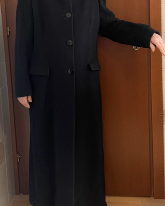 Cappotto vintage di Valentino in lana nera