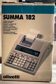 Calcolatrice da tavolo Olivetti Summa 182 NUOVA