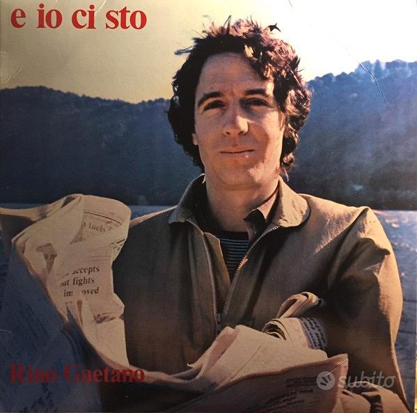 Rino gaetano e io ci sto lp vinile azzurro blu - Audio/Video In vendita a  Milano