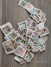Lotto 150 francobolli usati serie castelli