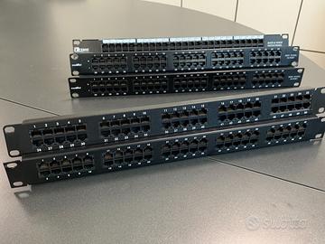 Voice Patch Panel 50 port ISDN - lotto 5 pezzi