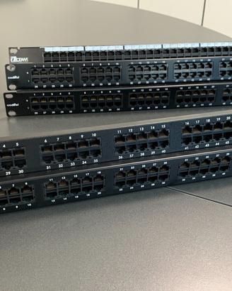 Voice Patch Panel 50 port ISDN - lotto 5 pezzi