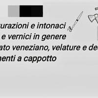 Ristrutturazioni, pitture e vernici in genere