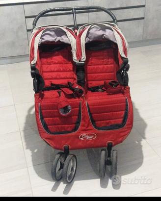 passeggino gemellare 