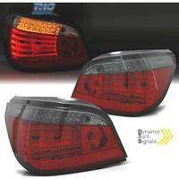FANALI A LED DINAMICI BMW E60 03-07 ROSSO FUME