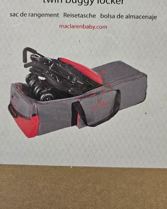 Borsa MacLaren porta passeggino doppio