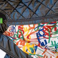 Giubbotto in ecopelle trapuntato 7-8 anni