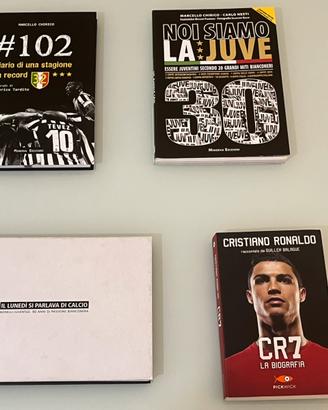 Lotto 4 Libri Juventus - CR7, Scudetto 30 e 102
