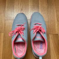 Scarpe Skechers donna grigio/rosa 