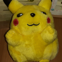 1 Peluche manga anime Pokemon Pikachu vintage Tomy