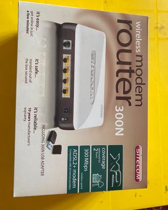 Modem router wireless